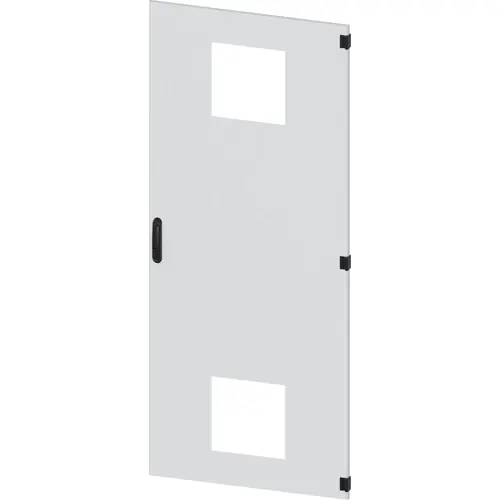 Günstig Tür, rechts, mit Ausschnitt für Filterlüfter und Lüftungsöffnungen, rechteckig, Stahl, (B x H) 800 x 2000 mm, lichtgrau, für Filterlüfter, 8MF1080-2UT14-3BA2