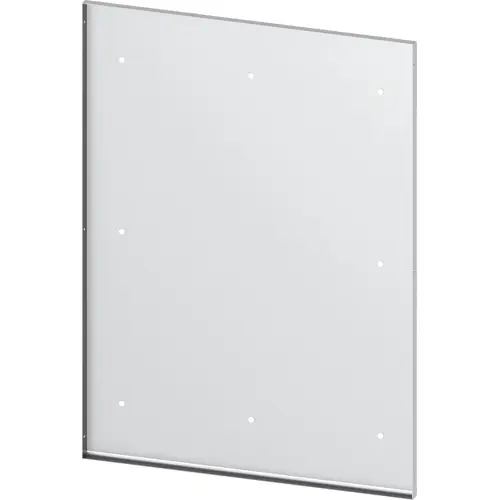 Preisreduziert Dachwanne, rechteckig, Stahl, (B x T) 800 mm x 1000 mm, lichtgrau, 8MF1080-2VH