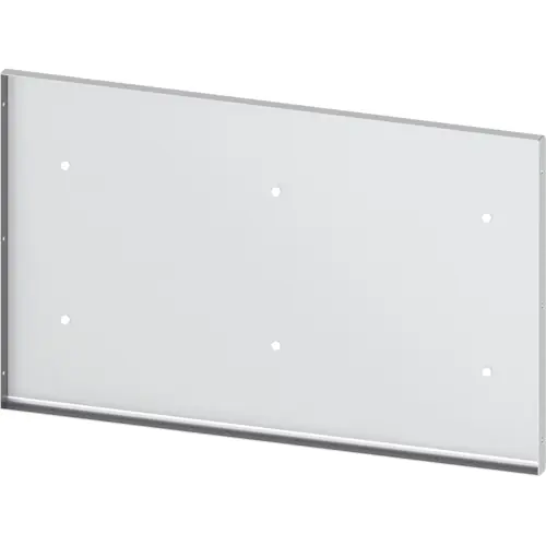 Billig Dachwanne, rechteckig, Stahl, (B x T) 800 mm x 400 mm, lichtgrau, 8MF1084-2VH