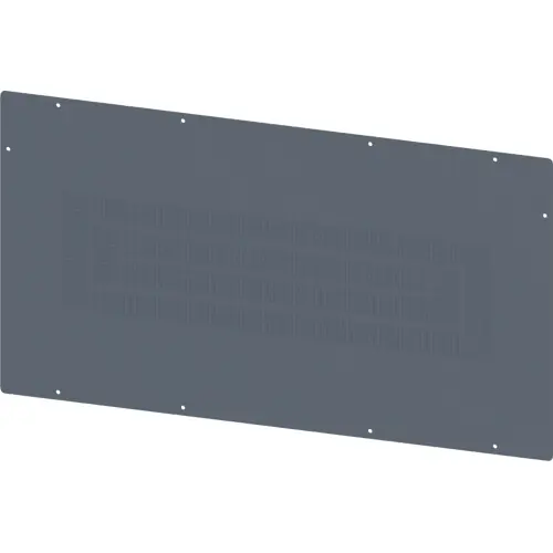 Schneller Versand Dachblech, rechteckig, Stahl, (B x T) 900 mm x 500 mm, 8MF1095-2UD30-0A