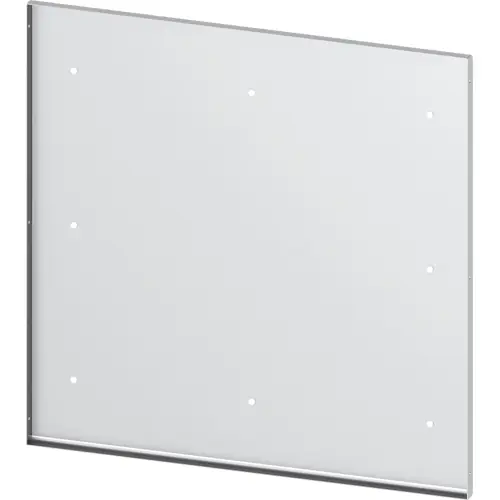 Sonderangebot Dachwanne, rechteckig, Stahl, (B x T) 900 mm x 800 mm, lichtgrau, 8MF1098-2VH