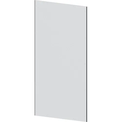 Wochenendangebot Seiten-/Rückwand, geschlossen, rechteckig, Stahl, (B x H x T) 1000 x 2200 x 1000 mm, lichtgrau, 8MF1200-2UW60-1C
