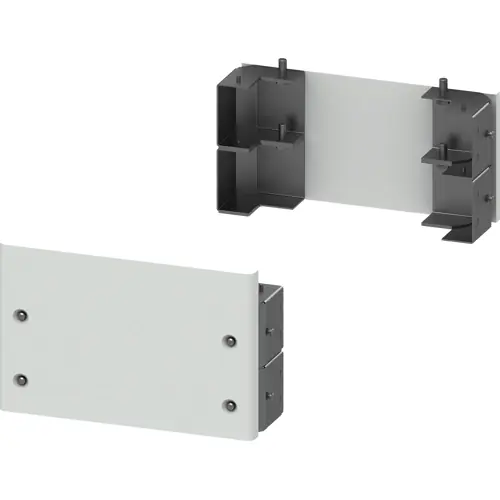 Fassung, Stahl, (B x H) 400 x 200 mm, lichtgrau, 8MF1240-2CS Bestpreis