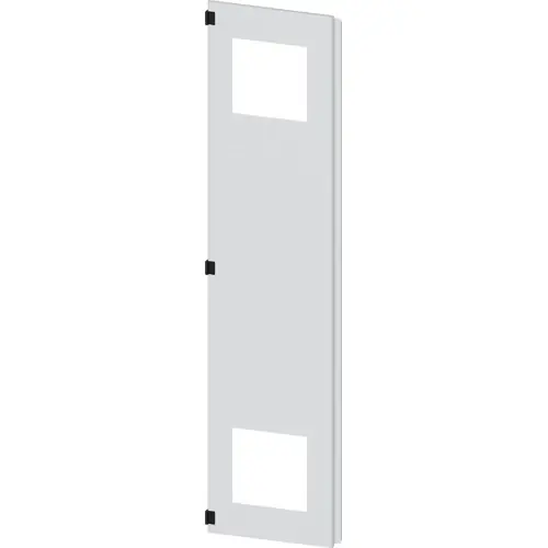 Türhälfte, links, mit Ausschnitt für Filterlüfter, rechteckig, Stahl, (B x H) 500 x 2200 mm, lichtgrau, für Filterlüfter, 8MF1250-2UT25-3BA2 Gratis Versand