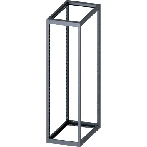 Gerüst, rechteckig, Stahl, (B x H x T) 600 x 2200 x 1000 mm, lichtgrau, für Standard Leergehäuse, 8MF1260-2GS40 Nur Heute