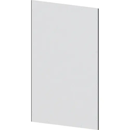 Seiten-/Rückwand, geschlossen, rechteckig, Stahl, (B x H x T) 1000 x 1800 x 1000 mm, lichtgrau, 8MF1800-2UW61-1C Geprüft