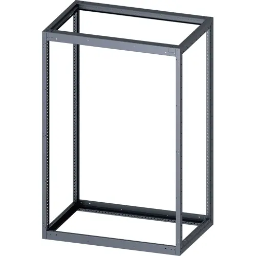 Neue Kollektion Gerüst, rechteckig, Stahl, (B x H x T) 1200 x 1800 x 800 mm, für Standard Leergehäuse, 8MF1828-2GS30