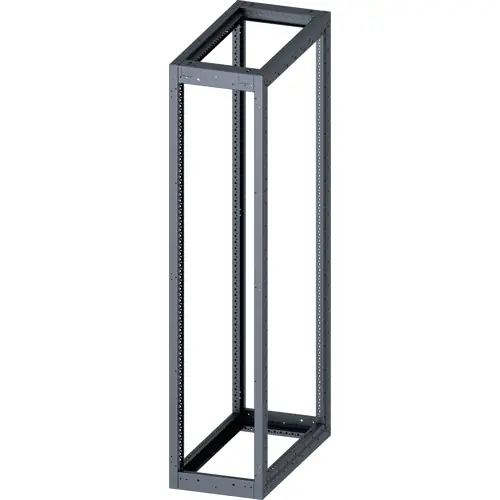 Preisknaller Gerüst, rechteckig, Stahl, (B x H x T) 400 x 1800 x 800 mm, lichtgrau, für Standard Leergehäuse, 8MF1848-2GS40