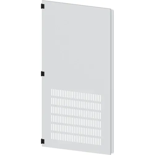 Bestseller Türhälfte, links, mit Lüftungsöffnungen, rechteckig, Stahl, (B x H) 800 x 1800 mm, lichtgrau, 8MF1880-2UT25-1BA2