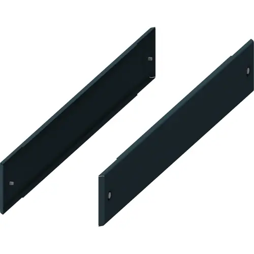 Billig Sockelblende, seitlich, Stahlblech, (B x H x T) 12 x 100 x 800 mm, blau grün, 8PQ1010-8BA01