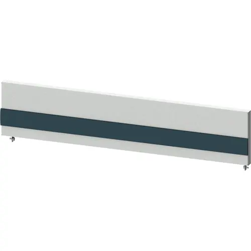 Kopfraumblende, rechteckig, Stahlblech, (B x H x T) 800 x 175 x 25 mm, lichtgrau, 8PQ2000-8BA08 Jetzt Bestellen