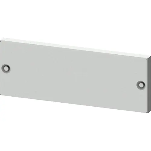 Sockelraumblende, rechteckig, Stahlblech, (B x H x T) 400 x 150 x 25 mm, lichtgrau, 8PQ2015-4BA01 Neu Im Sortiment