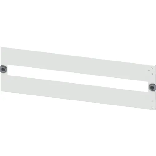 Rabatt Blende Installationseinbaugeräte, rechteckig, Stahlblech, (B x H x T) 800 x 200 x 10 mm, 35 TE, lichtgrau, 8PQ2020-8BA05