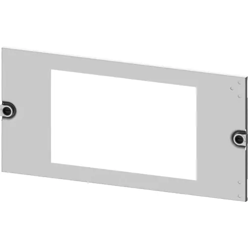 Blende, rechteckig, Stahlblech, (B x H x T) 600 x 250 x 10 mm, lichtgrau, 8PQ2025-6BA16 Angebot