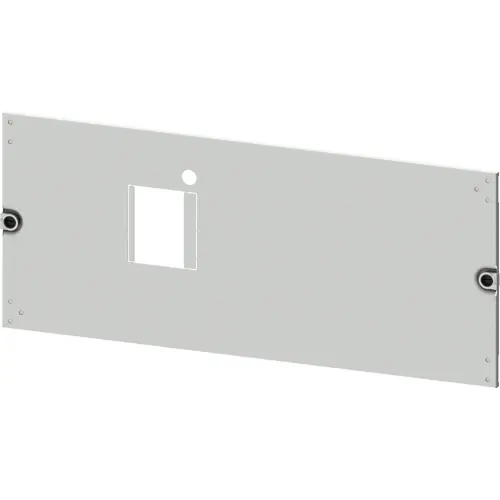 Blende, rechteckig, Stahlblech, (B x H x T) 800 x 300 x 10 mm, lichtgrau, 8PQ2030-8BA13 Super-Preis