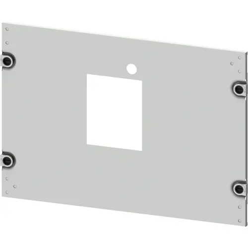 Blende, rechteckig, Stahlblech, (B x H x T) 600 x 350 x 10 mm, lichtgrau, 8PQ2035-6BA25 Nur Für Kurze Zeit