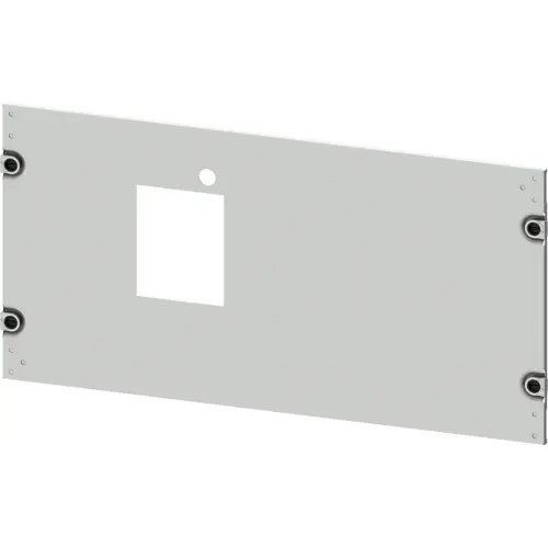 Finale Aktion Blende, rechteckig, Stahlblech, (B x H x T) 800 x 350 x 10 mm, lichtgrau, 8PQ2035-8BA15