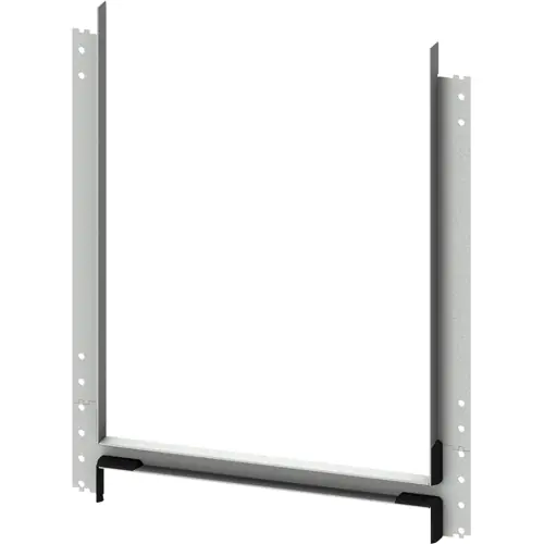 Schutzartaufrüstung, Stahlblech, (L x B x H x T) 400 x 400 x 450 x 22 mm, 8PQ2045-4BA02 Expressversand