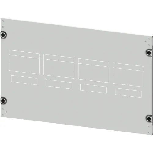 Günstig Blende, rechteckig, Stahlblech, (B x H x T) 800 x 450 x 10 mm, lichtgrau, 8PQ2045-8BA13