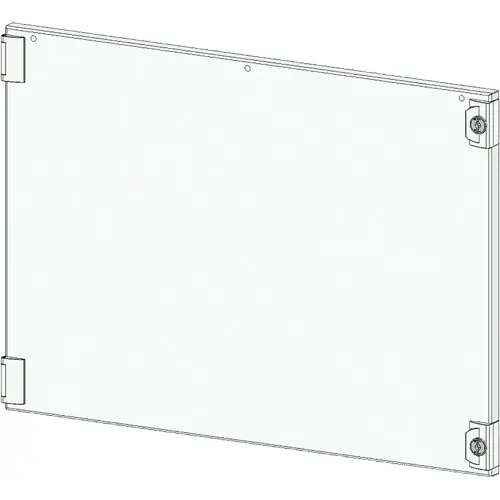 Abverkauf Fachtür, rechteckig, Stahlblech, (B x H x T) 1100 x 550 x 25 mm, lichtgrau, für Installationseinbaugeräte, 8PQ2055-0BA02