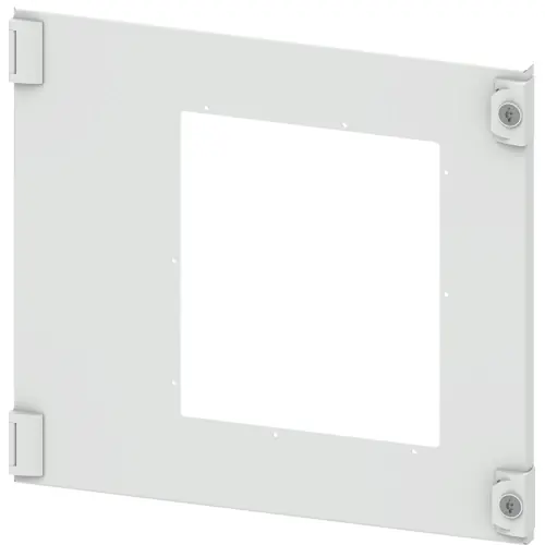 Top-Angebot Fachtür, rechteckig, Stahlblech, (B x H x T) 600 x 550 x 25 mm, lichtgrau, für Installationseinbaugeräte, 8PQ2055-6BA16
