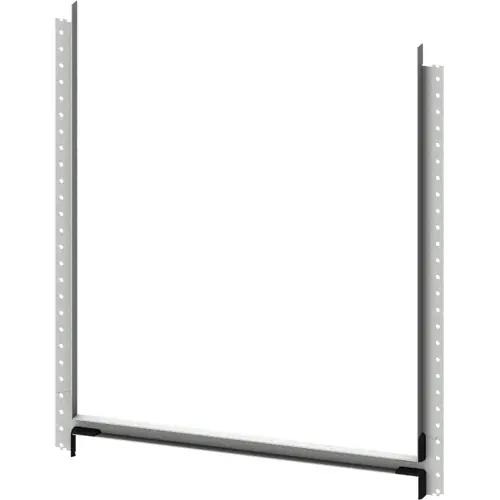 Rabatt Schutzartaufrüstung, Stahlblech, (L x B x H x T) 600 x 600 x 650 x 22 mm, 8PQ2065-6BA04