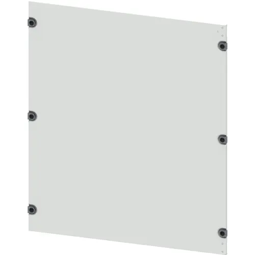 Wochenendangebot Blende, rechteckig, Stahlblech, (B x H x T) 600 x 800 x 10 mm, lichtgrau, 8PQ2080-6BA01