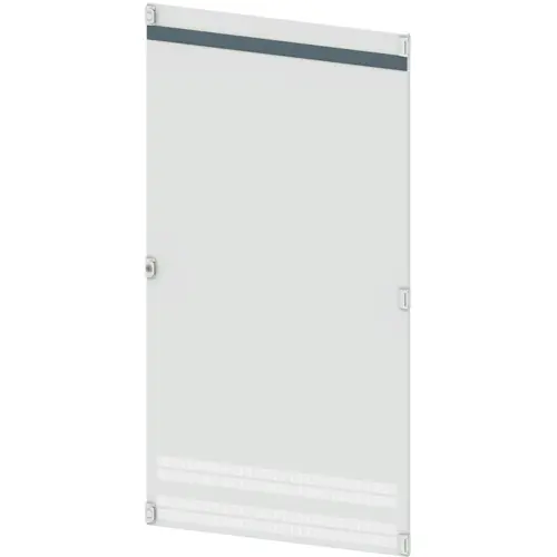 Tür, Doppelbart, Scharnier rechts, rechteckig, Stahlblech, (B x H x T) 1000 x 2000 x 25 mm, lichtgrau, 8PQ2197-1BA18 Bestseller