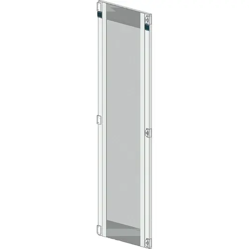 Tür, rechteckig, Stahlblech, (B x H x T) 1000 x 2000 x 25 mm, lichtgrau, 8PQ2197-1BA20 Sonderaktion