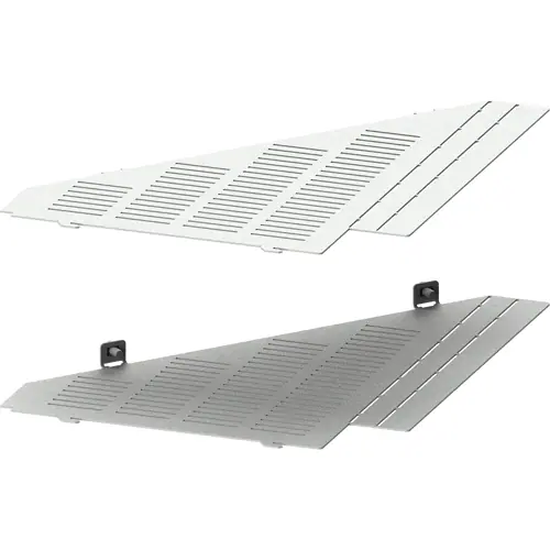 Segmentabdeckung, Unterteilung Rückseitig, Stahlblech, (B x H x T) 600 x 1.5 x 400 mm, 8PQ5000-3BA63 Super-Preis