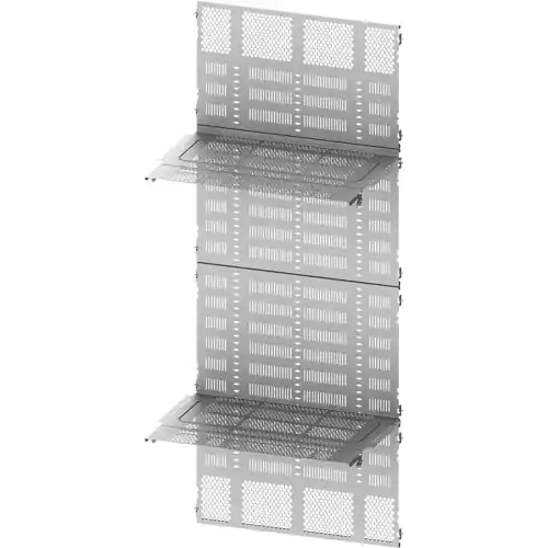 Ausverkauf Trennplatte, HSS hinten, Stahlblech, (B x H x T) 800 x 2000 x 800 mm, 8PQ5000-4BA26