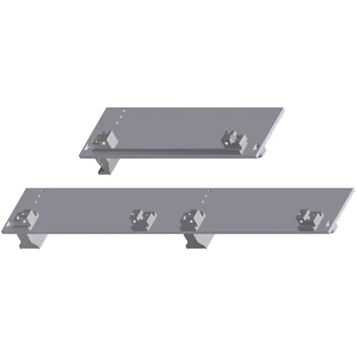 Solange Der Vorrat Reicht Teilfrontplatte, Aluminium-Druckguss, (B) 121.6 mm, 24 TE, 10065099