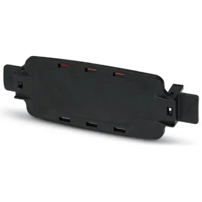 Online Kaufen Frontplatte, PC, (B x H x T) 196 x 34 x 62 mm, schwarz, 2230004