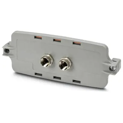 Saisonangebot Frontplatte, PC, (B x H x T) 163 x 30 x 62 mm, grau, 1050379