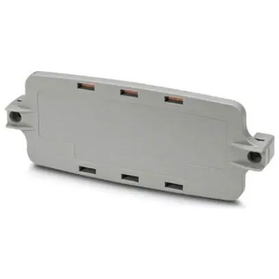 Kracherpreis Frontplatte, PC, (B x H x T) 163 x 30 x 62 mm, grau, 1050382