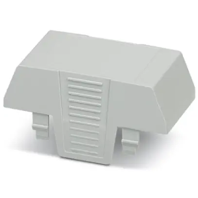 Rabatt Gehäuseoberteil, ABS, (B x H x T) 35.1 x 75 x 36.95 mm, lichtgrau, für Gehäuse, 2200241