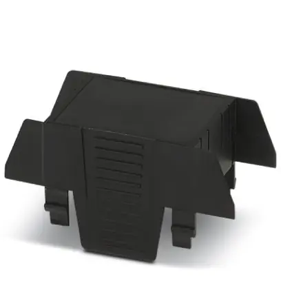 Sonderaktion Gehäuseoberteil, ABS, (B x H x T) 35.1 x 75 x 36.95 mm, schwarz, für Gehäuse, 2201751