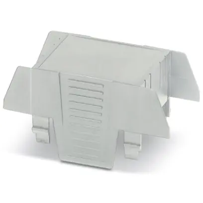 Neue Kollektion Gehäuseoberteil, ABS, (B x H x T) 35.1 x 75 x 36.95 mm, lichtgrau, für Gehäuse, 2201750