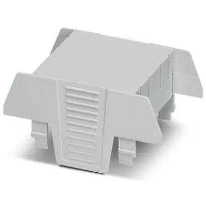 Gehäuseoberteil, ABS/PC, (B x H x T) 45.1 x 75.26 x 36.95 mm, lichtgrau, für Gehäuse, 1029844 Ausverkauf