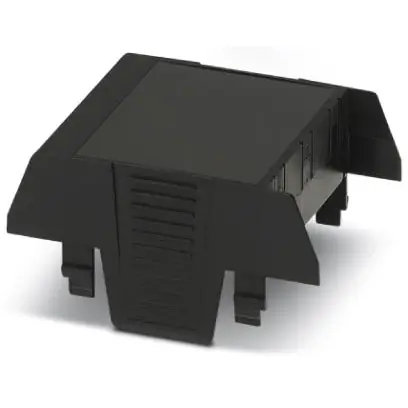 Gehäuseoberteil, ABS, (B x H x T) 52.6 x 75 x 36.95 mm, schwarz, für Gehäuse, 2201746 Schneller Versand