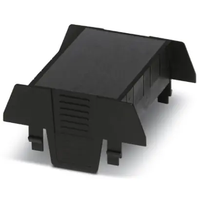 Gehäuseoberteil, ABS, (B x H x T) 67.6 x 75.26 x 36.95 mm, schwarz, für Gehäuse, 2201517 Preisreduziert