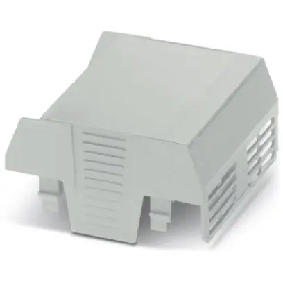 Gehäuseoberteil, ABS, (B x H x T) 70.1 x 74.65 x 36.95 mm, lichtgrau, für Gehäuse, 2201825 Ausverkauf