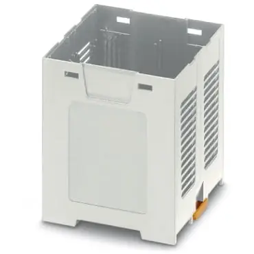 Gehäuseunterteil, ABS, (B x H x T) 70.1 x 75 x 87.3 mm, lichtgrau, für Gehäuse, 2201742 Geprüft