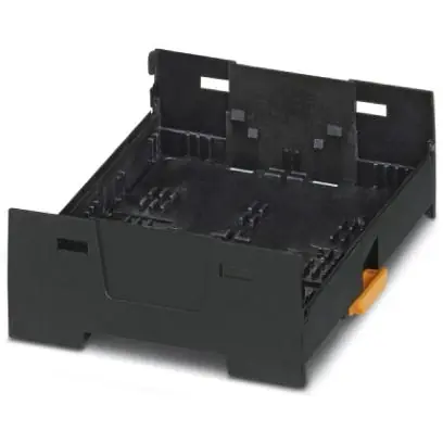 Direkt Vom Hersteller Gehäuseunterteil, ABS, (B x H x T) 90.1 x 75 x 30.3 mm, schwarz, für Gehäuse, 2200664