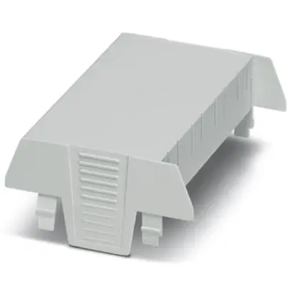 Gehäuseoberteil, ABS, (B x H x T) 90.1 x 75.27 x 36.95 mm, lichtgrau, für Gehäuse, 2201523 Letzte Chance