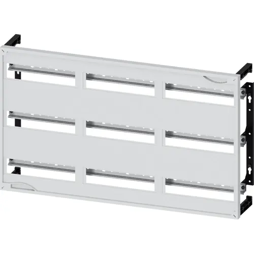 Neue Kollektion Einbausatz, gerade, (B x H) 750 x 450 mm, 12 TE, für Installationseinbaugeräte, Reihenabstand 150 mm, 8GK4351-3KK32