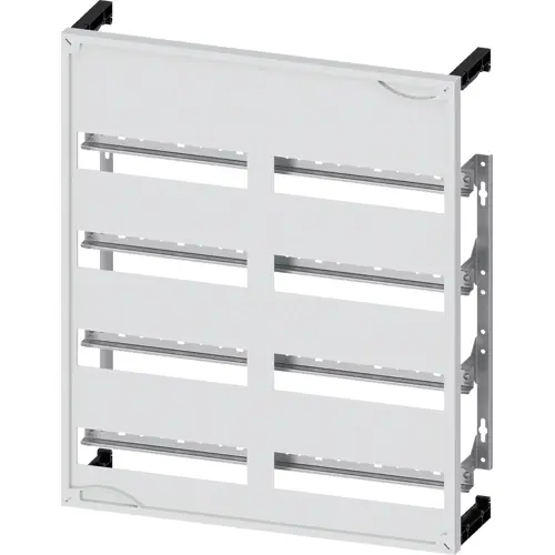 Sichere Zahlung Einbausatz, gerade, (B x H) 500 x 600 mm, 12 TE, für Installationseinbaugeräte, Reihenabstand 125 mm, 8GK4301-4KK22