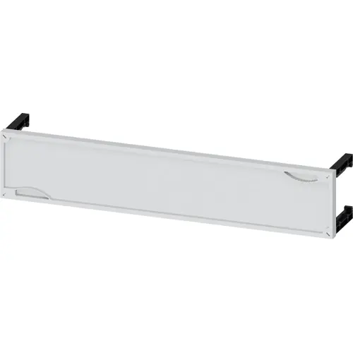 Leerfeldabdeckungs-Einbausatz, mit Stützer, Kunststoff, (B x H) 750 x 150 mm, lichtgrau, für ALPHA 400/630 DIN, 8GK4501-1KK32 Neuheit