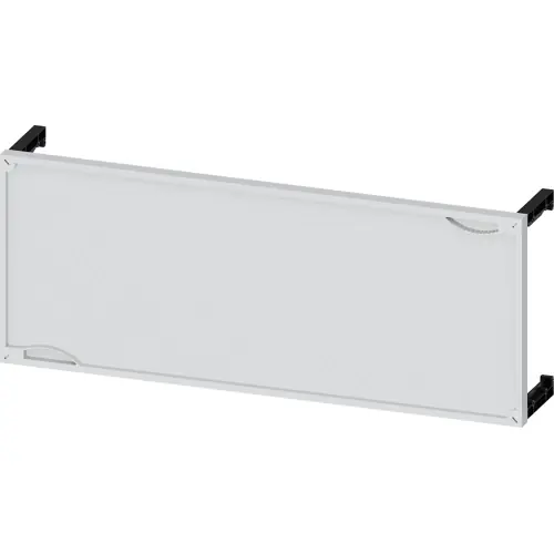 Top-Seller Leerfeldabdeckungs-Einbausatz, mit Stützer, Kunststoff, (B x H) 750 x 300 mm, lichtgrau, für ALPHA 400/630 DIN, 8GK4501-2KK32