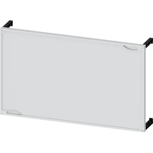 Leerfeldabdeckungs-Einbausatz, mit Stützer, Kunststoff, (B x H) 750 x 450 mm, lichtgrau, für ALPHA 400/630 DIN, 8GK4501-3KK32 Preisreduziert